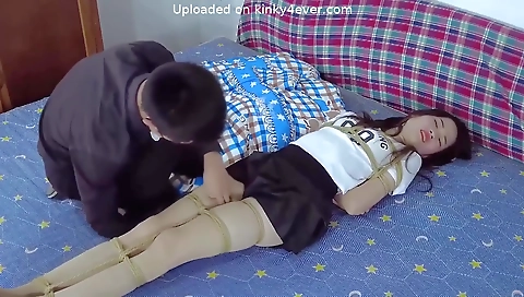 Super sexy girl with a whiteteensblackcocks and looking