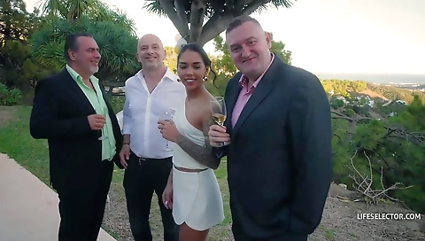 Hawt babe fucked in her black lingerie