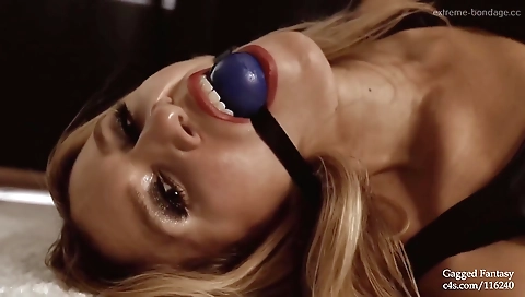 Horny blonde milf gets fucked in the bathroom