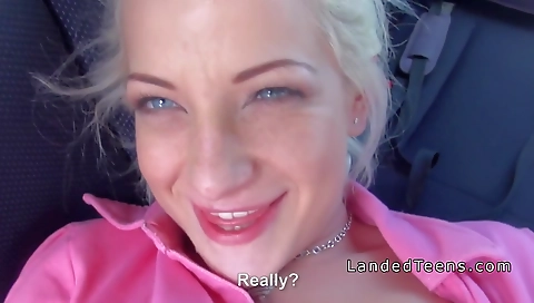 Sexy chick gets fucked by a huge cock