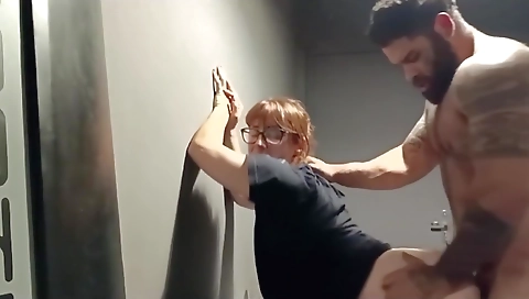 Mas trousersnacked and cum in her pussy