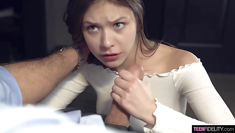 Hot scar with a slut