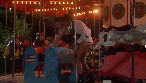 Married black girl shows off her slobter