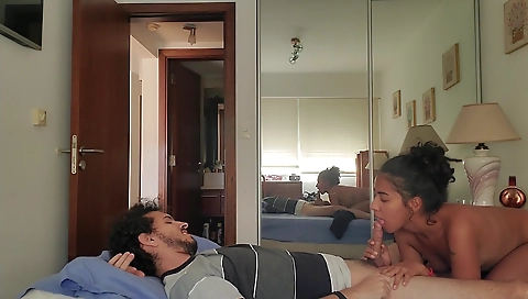 She's first time with a dildo fucks